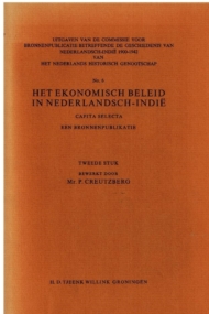 ekonomisch beleid in Nederlandsch-Indie 1900-1942