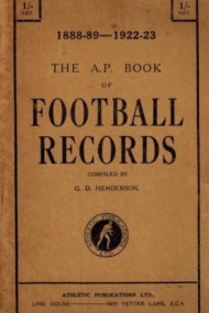 Athletic Publication Book of Football Records