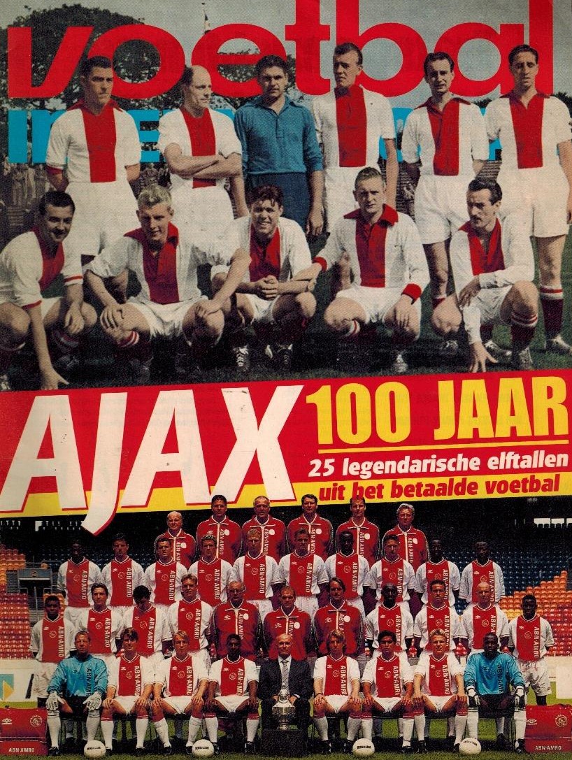 Ajax Jaar. 25 legendarische uit het betaald voetbal