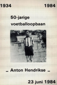 voetballoopbaan Anton Hendrikse