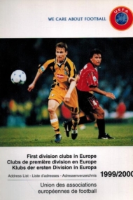 First division clubs in Europe 1999-2000
